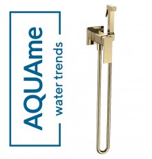 Гигиенический душ AQUAme Savona золотой комплект AQM6817GG