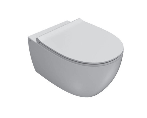 Globo 4all Комплект унитаз подвесной 36х54см., с сиденьем, цвет: белый. MDS03KBI