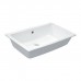 Kerasan Slim Раковина 75x34 см, без отв., цвет: белый. 022501