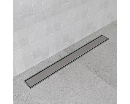 Душевой лоток BETTOSERB Premium 850 ; Дизайн-вставка двухсторонняя (металл без перфорации матовый хром / полая под плитку), рамка металл матовый хром. 
Минимальная высота монтажа 65 мм
Пропускная способность до 100 л/мин с гидрозатвором , до 55 л/мин