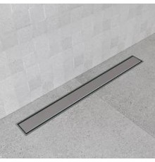 Душевой лоток BETTOSERB Premium 550 ; Дизайн-вставка двухсторонняя (металл без перфорации матовый хром / полая под плитку), рамка металл матовый хром. 
Минимальная высота монтажа 65 мм
Пропускная способность до 100 л/мин с гидрозатвором , до 55 л/мин