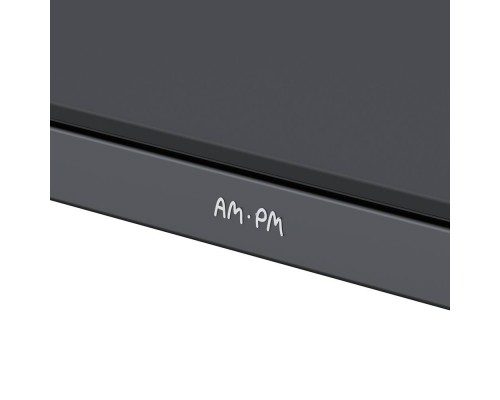 A8F37622 Полка для душа прямая, черный