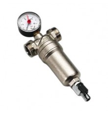 Фильтр самоочищающийся с манометром Tiemme 3/4 BP 1 HP степень фильтрации 100 µ. 3130008