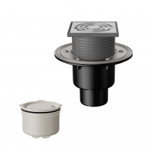 Трап с нержавеющей решеткой Fachmann T 310.1 SHsP 04.054