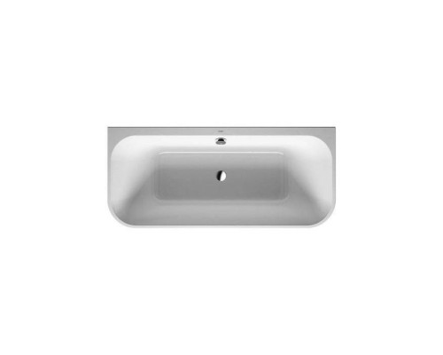 DURAVIT Happy D2 Ванна 180х80см, пристенный вариант с двумя наклонами для спины, с интегр акрилов панелью и ножками, цвет: белый. 700318000000000, 792218000001000 DURAVIT Happy D2 Ванна 180х80см, пристенный вариант с двумя наклонами для спины, с интегр акрилов панелью и ножками, цвет: белый. 700318000000000, 792218000001000