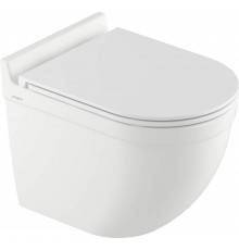 Унитаз подвесной Pragma Pelao 901855.PEL1.GWWT.004-2, безободковый, с микролифтом