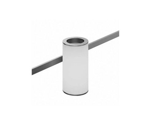 Bertocci Officina 3.16 Стакан для релинга, цвет: белый матовый/нержавеющая сталь. 116 3900 0000