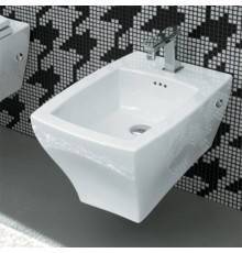 Artceram JAZZ Биде подвесное 54x36см c креплением, с 1 отв под смеситель .цвет: белый. JZB001 01 00