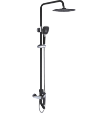 Душевая стойка Rose R1336H черная