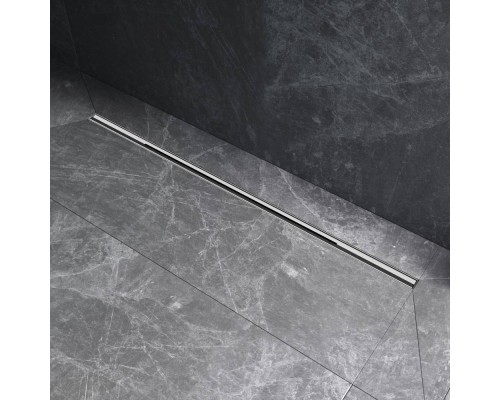 W01SC-S11-100-05SB Трап для душа линейный, универсальный затвор Slim line, 100 см