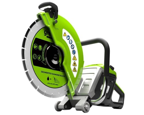 Бетонорез аккумуляторный Greenworks, 82V, 350 мм (без АКБ и ЗУ)
