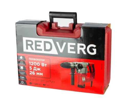 Перфоратор REDVERG RD-RH1200S Перфоратор REDVERG RD-RH1200S