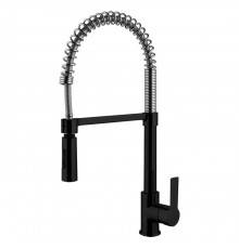 Fima Carlo Frattini Kitchen Смеситель для кухни, на 1 отв., Mast, h: 48см., цвет: черный матовый. F3147/1NS