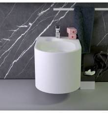 KNIEF Pearl Биде подвесное 56х39см с 1 отв под смеситель, цвет: белый матовый. 0600-055-01R bi matt