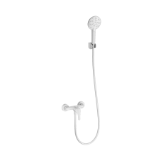 Смеситель для душа Wonzon   Woghand WW-4540-MW матовый белый
