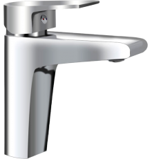 Смеситель для раковины AQUAme Prato AQMP6121 хром