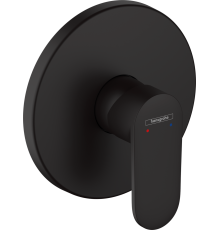 Встраиваемый смеситель для душа и ванны Hansgrohe Vernis Blend 71667670, С ВНУТРЕННЕЙ ЧАСТЬЮ, матовый черный