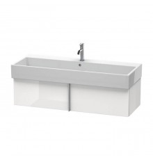 Duravit VA Тумба подвесная, 118.4x43.1х29.8см., с раковиной и 1 выдв. ящиком, цвет: белый глянцевый. VA612902222,  2350120000