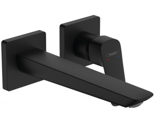 HG 71 256 670 Logis Fine Смеситель для раковины 206 мм, на 2 отв., настен. (внеш. монт. часть) 71256670