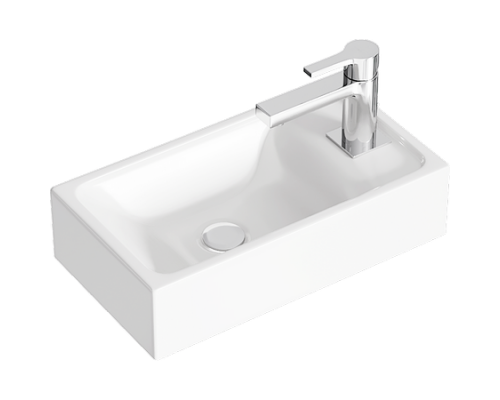 AQ T1.04.04D Андреа Unam 220 Раковина 220х400х100 мм, с отв. под смеситель T1.04.04D