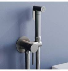 Гигиенический душ RGW Shower Panels SP-211Gr со смесителем, С ВНУТРЕННЕЙ ЧАСТЬЮ, серый