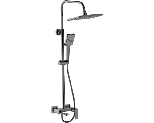 Душевая стойка Haiba HB24639-3 оружейная сталь