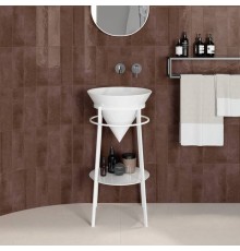 Kerama Marazzi CONO Металлическая структура напольная 44x77см, цвет: белый матовый. CO.44\WHT.M