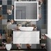 Kerama Marazzi PLAZA Modern Тумба подвесная 100x48см, 2 ящика, цвет: белый . PLB.M.100.2\WHT
