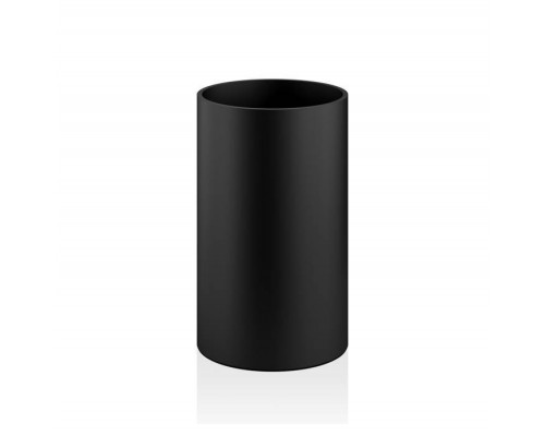 Decor Walther Black Stone BEOD Корзина для бумаги 30x18.5см, цвет: черный матовый. 0973260 Decor Walther Black Stone BEOD Корзина для бумаги 30x18.5см, цвет: черный матовый. 0973260