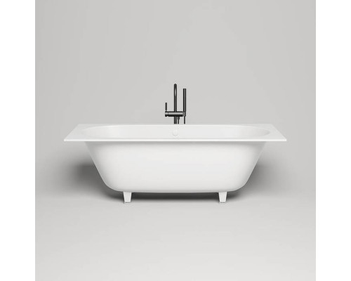 Salini Ornella Axis 190 Встраиваемая ванна 190х90х60см, прямоугольная, материал: S-Stone, цвет: белый матовый. 103422M,  23101H