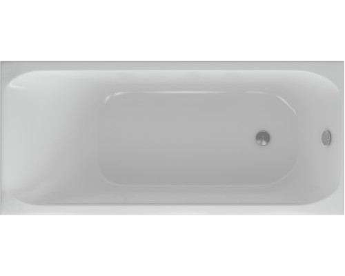 Акриловая ванна AQUATEK Альфа ALF140-0000023 140x70 см, с каркасом, со сливом-переливом