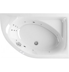 Акриловая ванна Excellent Aquarella WAEX.ARP15.LINE R 150x100 см, угловая, с гидромассажем, с каркасом, со сливом-переливом, асимметричная