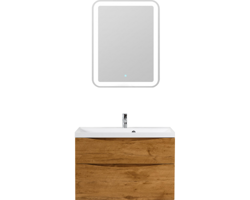 Мебель для ванной комнаты BelBagno Marino H60 rovere nature, 90 см