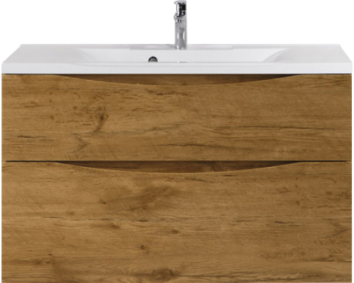 Тумба с раковиной BelBagno Marino H60 rovere nature, 100 см