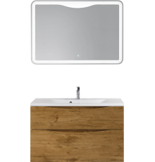 Мебель для ванной комнаты BelBagno Marino H60 rovere nature, 100 см