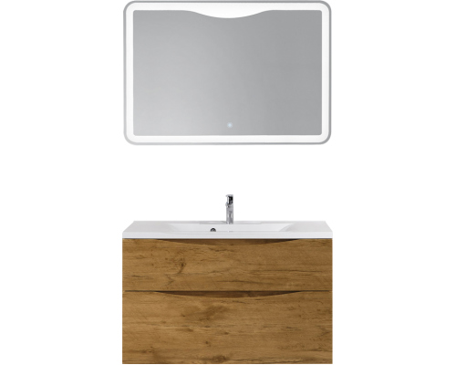 Мебель для ванной комнаты BelBagno Marino H60 rovere nature, 100 см
