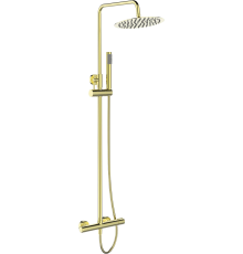 Душевая стойка BelBagno Uno DOCM ORO
