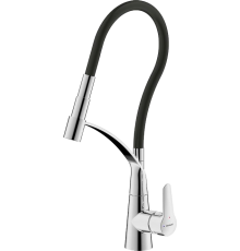 Смеситель для кухни Bravat F7420453CP хром, с гибким изливом