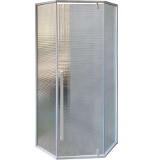 Душевой уголок Ceruttispa C3AWD 90x90, профиль белый