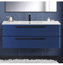 Тумба с раковиной Cezares Eco Cer 120, sapfiro, ручки черные