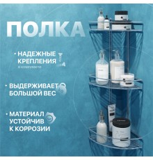 Полка DIWO Смоленск П16163 хром