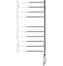Полотенцесушитель электрический Domoterm Квадро П10 50x100 ER, хром, R