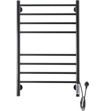 Полотенцесушитель электрический Domoterm Медея DMT П8 50х80, черный, R