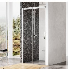 Душевая дверь в нишу Ravak Matrix MSD2-110 L Transparent, профиль сатин