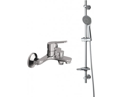 Смеситель для ванны с душем Dorff Norma D0101030 с душевым гарнитуром