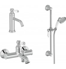Комплект для ванной Jacob Delafon Louise E24360-CP + E24363-CP + E24364-CP