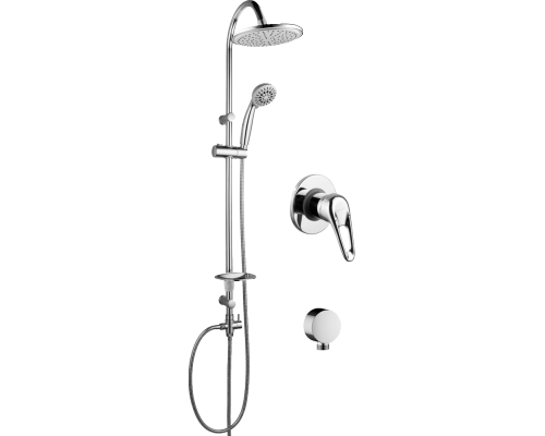 Душевой комплект Lemark Luna LM4123C + LM8801С + LM8086C