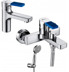 Комплект для ванной Lemark Aura LM0614C + LM0606C
