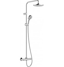 Душевая стойка Hansgrohe Vernis Shape 26318000 Showerpipe 200 1jet Green с термостатом, хром