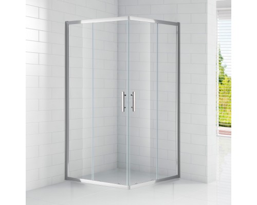 Душевой уголок Cezares Eco O A2 90 C Cr стекло прозрачное